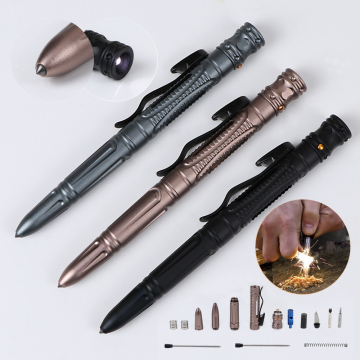 Penna Tattica Tactical Pen MFH in Alluminio Aeronautico con Infrangi-Vetro  37543 - nv85store