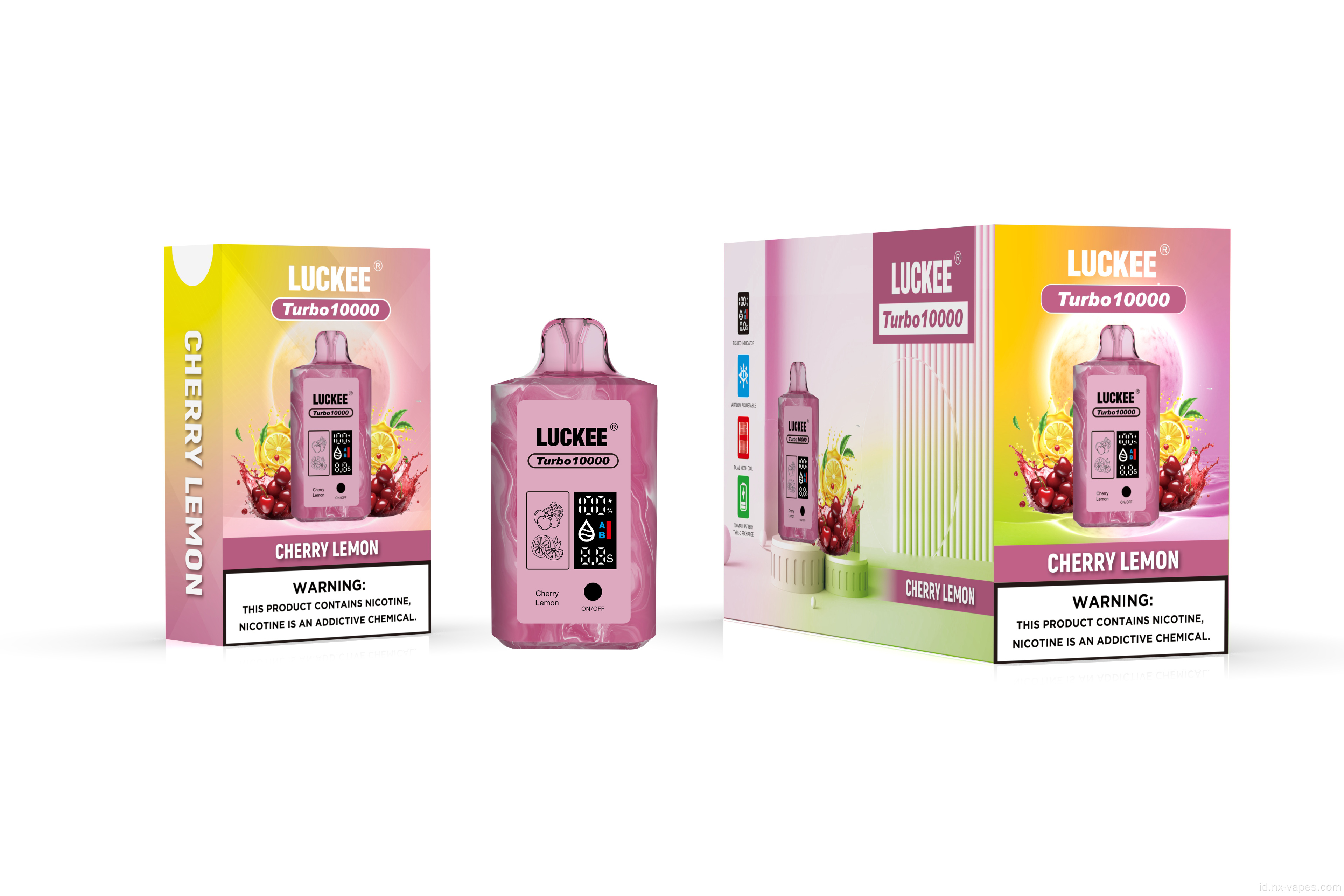 Turbo 10000puffs 22ml Dual Mesh Coil