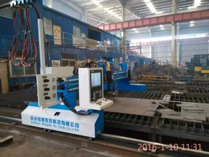 Heavy gantry machines for cutting
