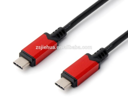 High speed new USB3.1 c type male to male metal connector