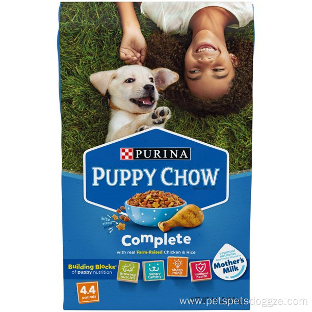 Chow High Protein Dry Puppy FoodWith Real Chicken