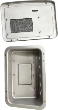 Metal housing for electronic scales