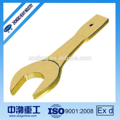 oem Anti Spark Hardware Tool 6 Points Striking Open End Bent Wrench