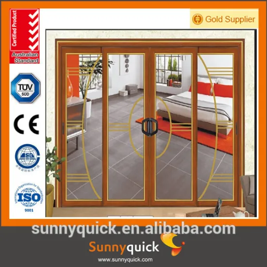 Made In China Professional Powder Coated Bullet Proof Aluminum Security Sliding Door