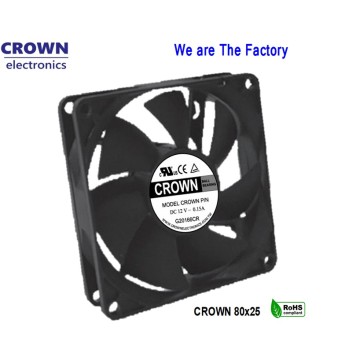 80x25 SERVER DC FAN H7 Protection