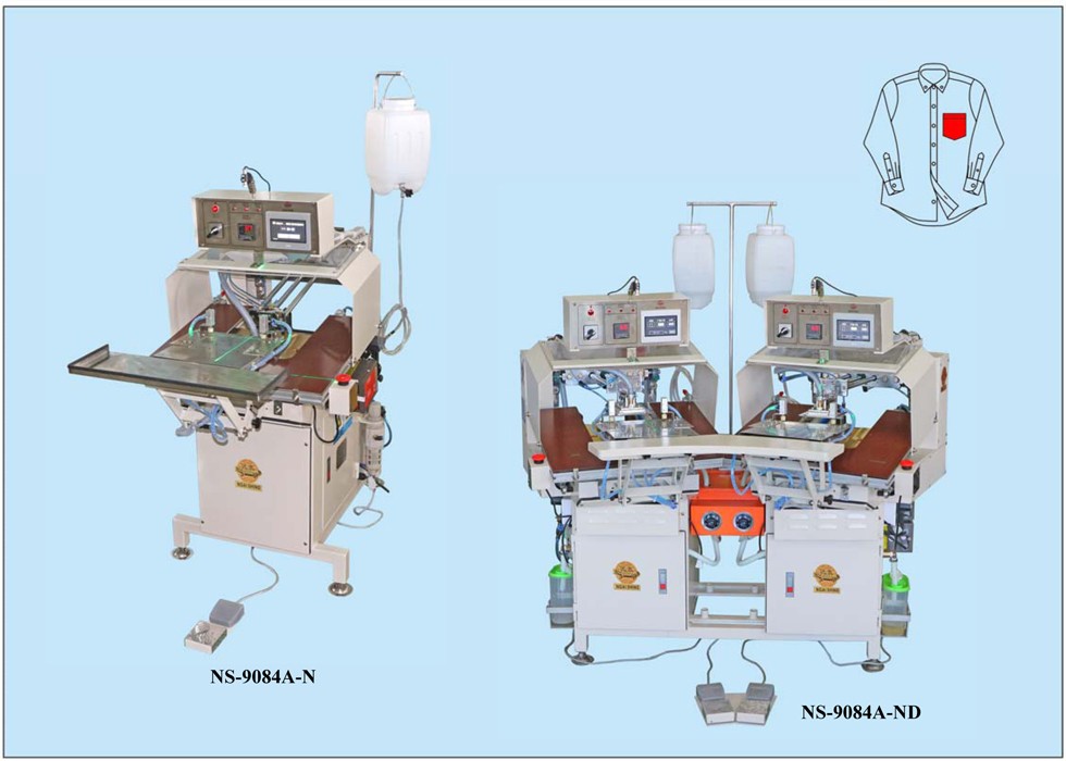 Automatic Pneumatic Steam Pocket Creasing Machine, High Quality ...
