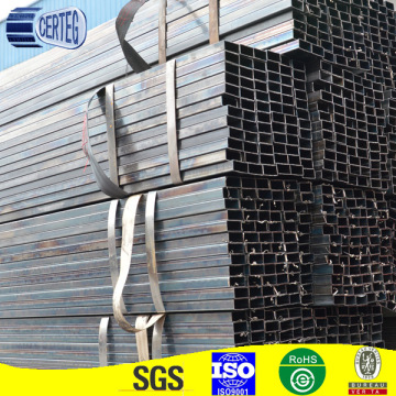Black Annealed Welded Rectangular steel tube from professional tube exporter