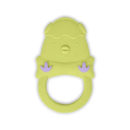 Cute Chicken Animal Shape Silicone Baby Teether For Teeth Grow