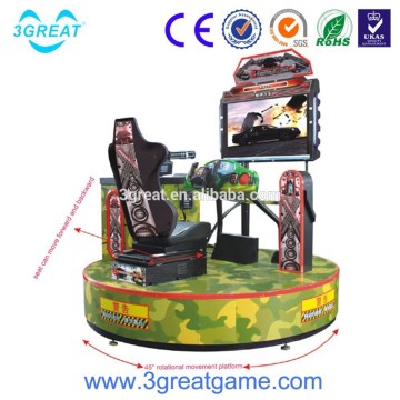 New coin operated shooting game machine for game center