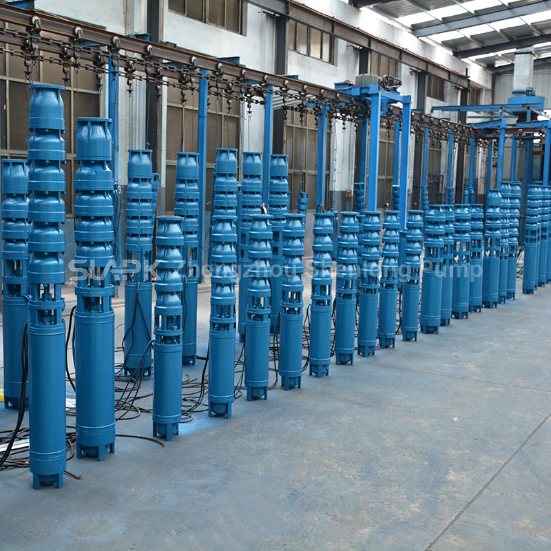 Borehole deep well submersible water pump-9