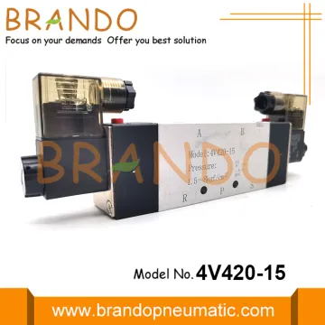 4V420-15 5/2 Way Airtac Type Pneumatic Solenoid Valve