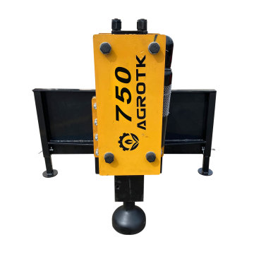High Quality Hydraulic Post Pile Driver & Breaker Attachment for Skid Steer