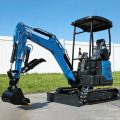 1.8Ton Blue Mini Excavator Ripper Dozer Crawler