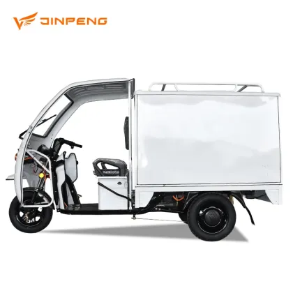 Jinpeng Closed Express Cargo Transportation Electric Tricycles
