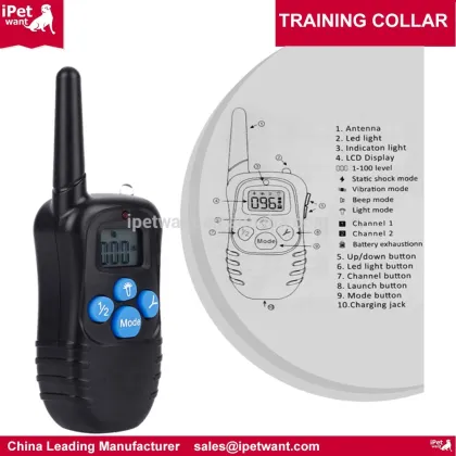 Upgrading 998DR Dog Training Collar Petsafe with Remote Bark Stop for small and large dogs