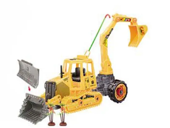 DIY FRICTION BULLDOZER