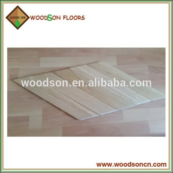 solid oak chervon wood flooring popular in Eueropean market