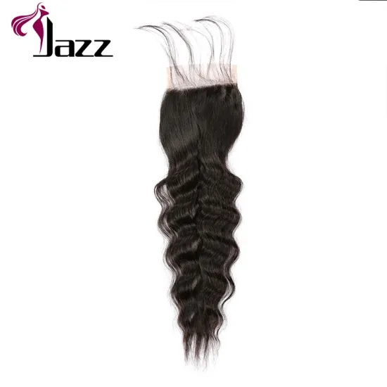 Hot Style Virgin Remy Natural Wave Brazilian Hair Dubai Closure 100% Cuticle Aligned Human Hair Bundles