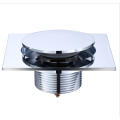 Chrome plated brass waste floor drain cover floor drain grate