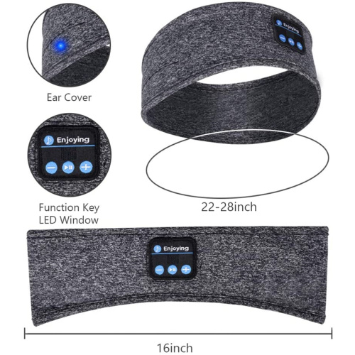 Augenmaske Musik Ohrhörer Bluetooth Sport Schlafstirnband