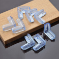 Baby 4Pcs L-shaped Silicone Table Corner Safety Protector Table Corner From Anticollision Edge Corners Guards Cover