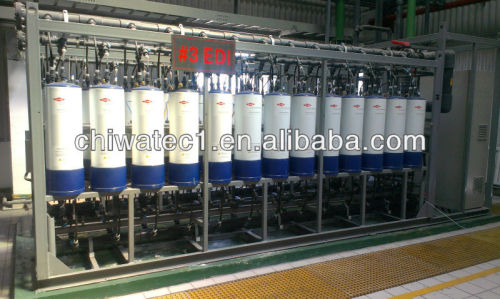 Commercial water desalting purification system