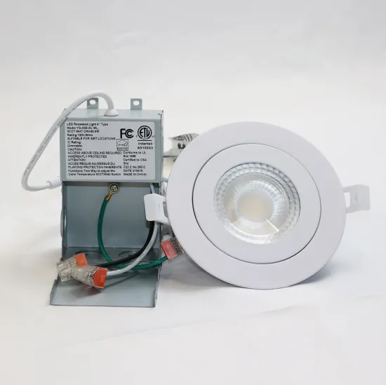 3 to 6 Inch Dimmable Gimbal LED Potlights for Home - IP54 Rated