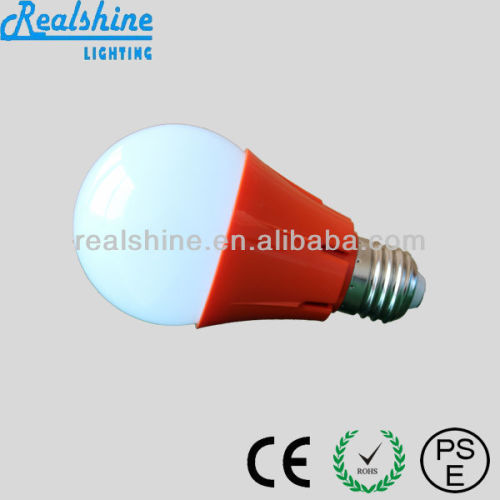 E27 led bulbs housing lamp color bulb 5 W led bulb