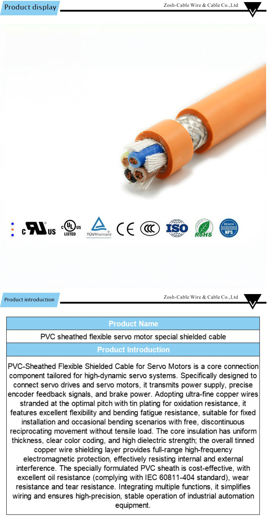 Servo Drive, Code Cable-xiangqing1-ZS045A