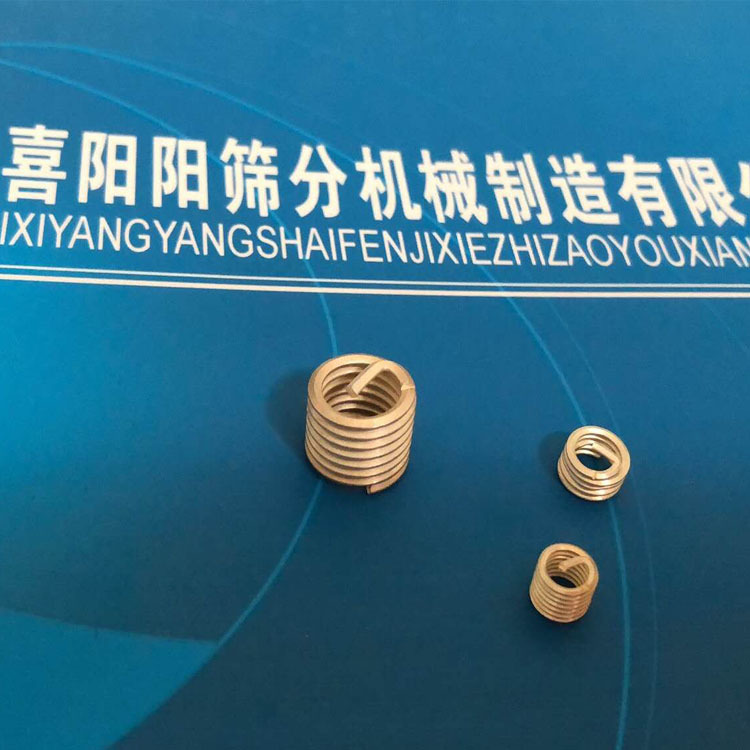 Silver-Plated 304 Stainless Steel Fastener Essential Wire Thread Insert Sheath Composed Zinc Alloy Titanium Metric Measurements