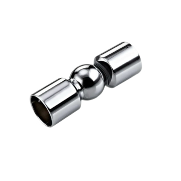 Shower enclosure support pipe connector