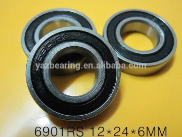 6901 rs 2rs ball bearings