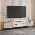 Bellamy Ivory Wood 2 ลิ้นชักทีวีขาตั้ง