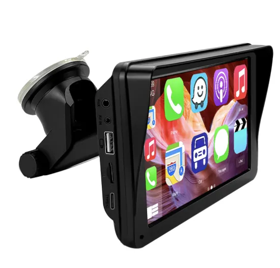 7-Inch Portable Car MP5 Android Auto Apple CarPlay Mobile Interconnection Display
