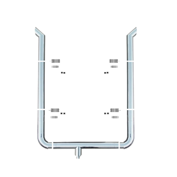 Chino Exhaust Stack Kit Dual 8 Inch for Peterbilt 379 Truck Parts