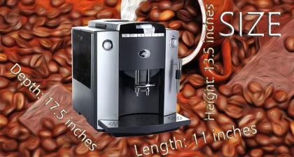Fully Automatic Jura Coffee Machine: Easy to Use Kitchen Equipment
