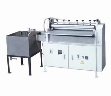 JS-700 Hot-melt adjustable speed upper side gluing machine