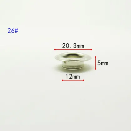 YIWANG Factory: Various Size Metal Garment Eyelets for Clothing
