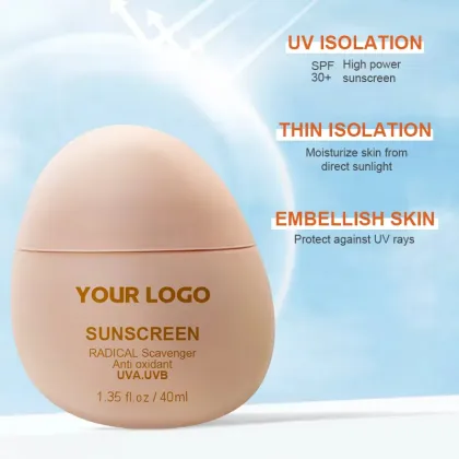 Private Label Natural Sunscreen SPF 30: Vegan, Organic, and Ingredients-focused SPF Cream