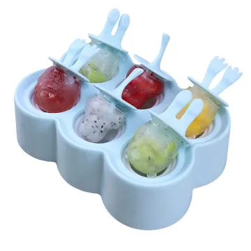 Children's Silicone Ice Tray Popsicle Mold Mini Machine Household Popsicle Diy Ice Mold