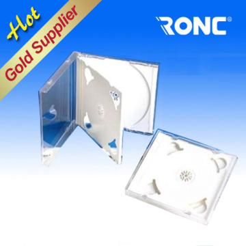 10.4mm Transparent Single / Double / Triple CD Jewel Case (RC-06C)