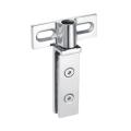 Porte de douche en verre Arbre plat chrome