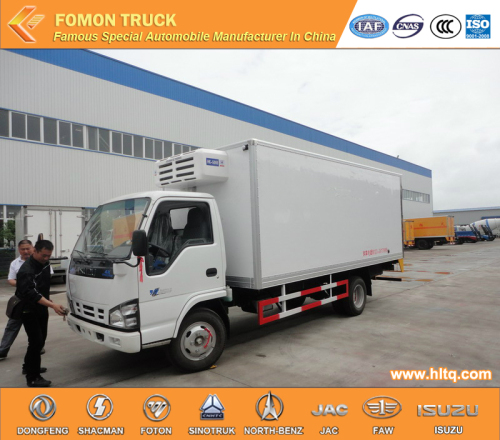 Qingling 600P 8tons 모바일 냉장고 트럭