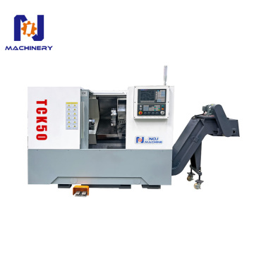 Cina ad alta rigidità ad alta rigidità TCK50 Letto obliquo CNC Turning and Marcing Machine