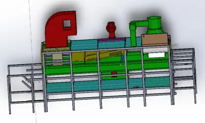 Continuous Pistachio Nuts Dryer