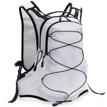Waterproof Running Pacer Backpack with Helmet Bag and Front Bottle Holder for Motorcycle Riding