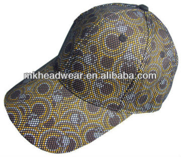 unisex printing cap with full soft mesh