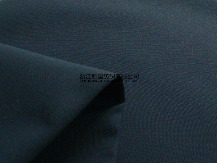 TC Black Uniform Fabric Winter Polyester/Cotton with Waterproof