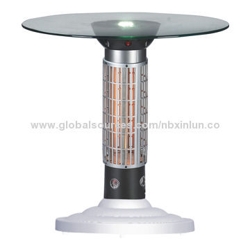 Table Infrared heater, IPX4, with extruded aluminum alloy frame