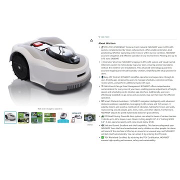 Electric GPS Lawnmower